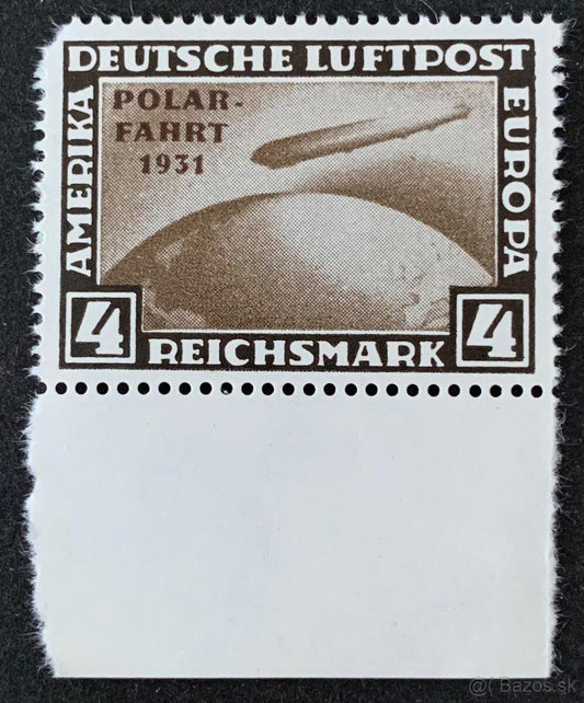 PZ.2024.274. Zeppelin - Deutsches Reich 1931 - Čistá - Lep/**